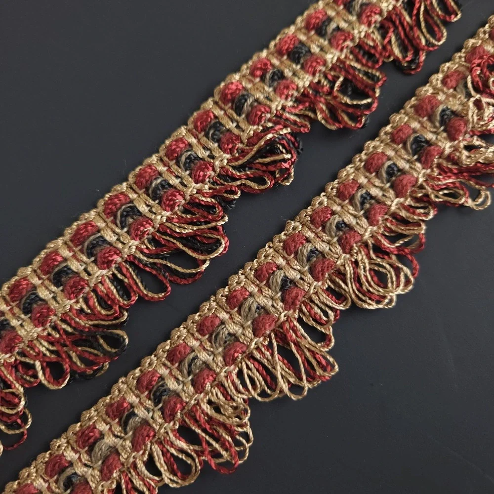 Decorative Loop Fringe Gimp Trim 1.5